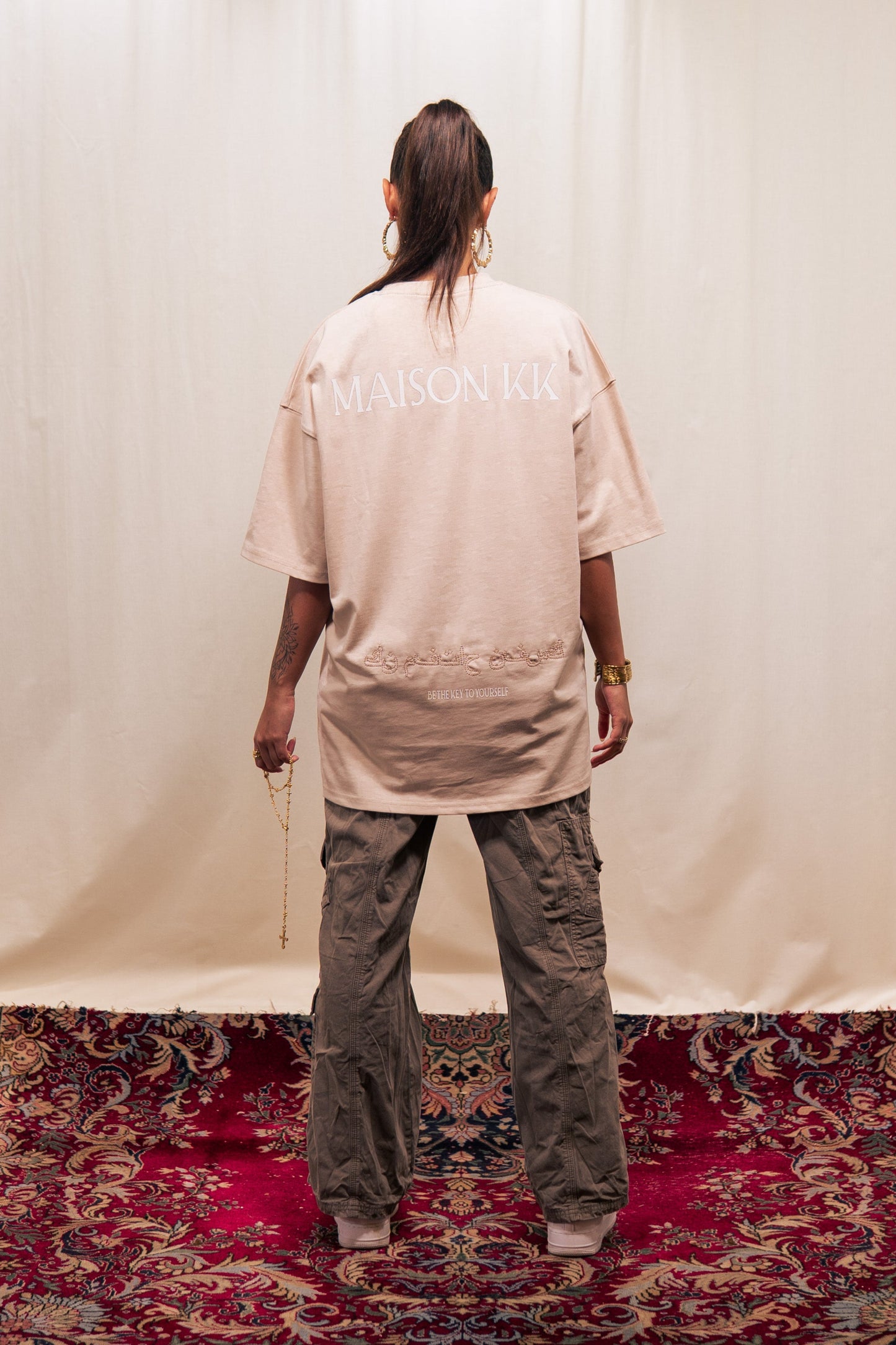 T-SHIRT BEIGE شمس (SHAMS)