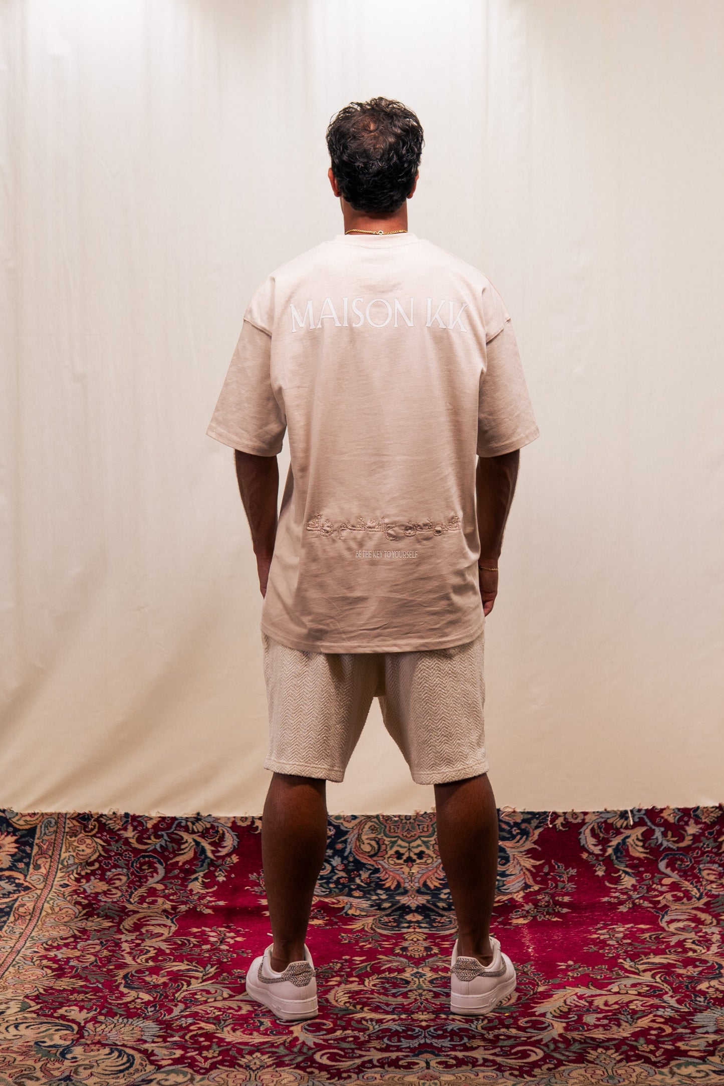 T-SHIRT BEIGE    شمس (SHAMS)